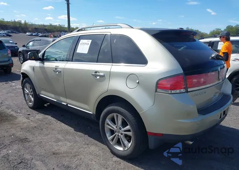 2010 Lincoln Mkx z USA, uszkodzony, nr VIN 2LMDJ8JC2ABJ16919